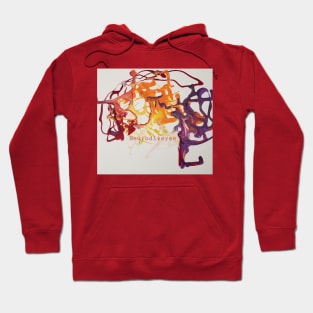 Neurodiverse brain on art Hoodie